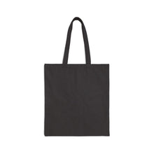 Load image into Gallery viewer, Wit &amp; Whim ‘Support Your Local Shop Dog’ Black Cotton Canvas Tote Bag
