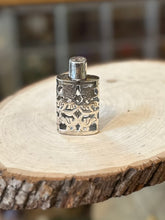 Load image into Gallery viewer, Sterling Silver Taxco Mexico Perfume Bottle JJC 925 Glass Vintage 1940s Scent
