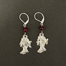 Load image into Gallery viewer, “PORTRAIT OF A LADY ON FIRE” Handmade Earrings
