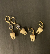 Load image into Gallery viewer, “NOVOCAINE” Handmade Faux Teeth Earrings
