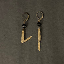 Load image into Gallery viewer, Handmade Pocket Knife Earrings
