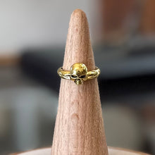 Load image into Gallery viewer, Gold Tone Skull Rings
